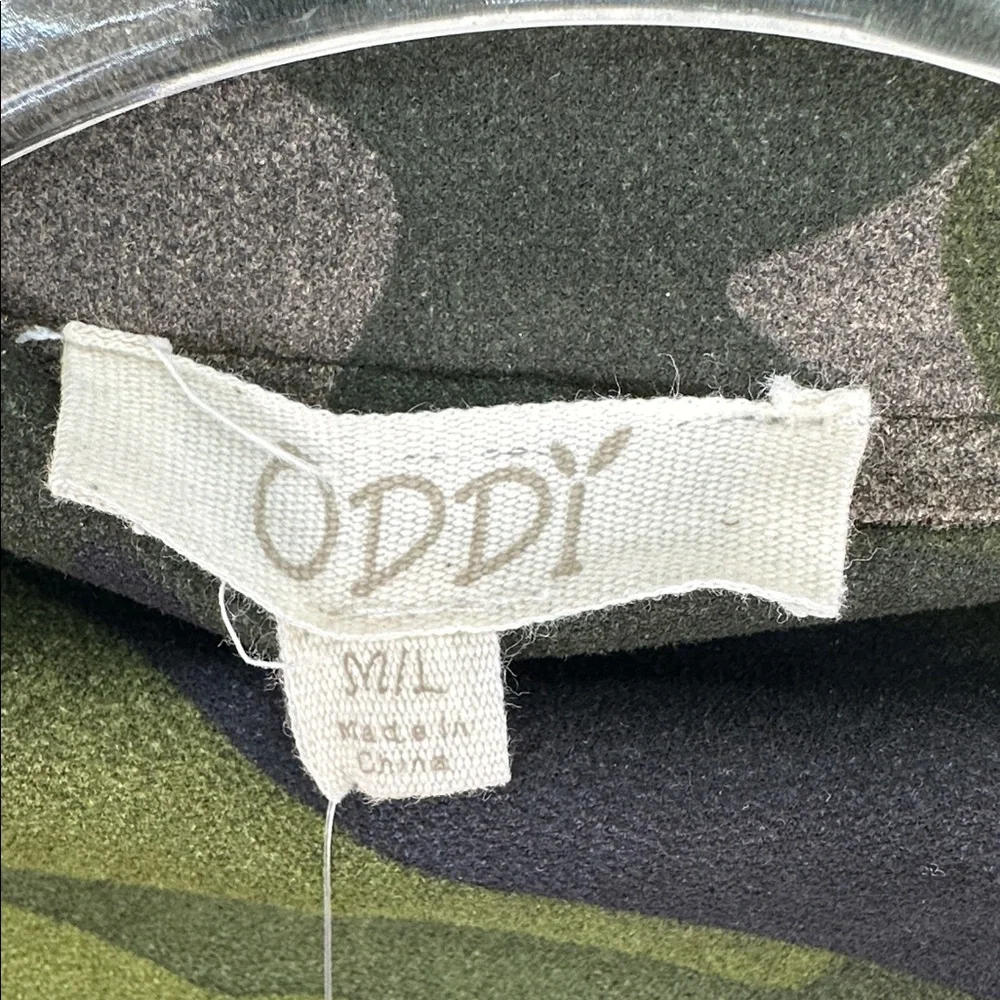 ODDY Women’s Camo Utility Jacket in Green and Black size M/L new - Picture 8 of 8